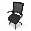 Konferansestol mesh, hjul og - 1 / 2