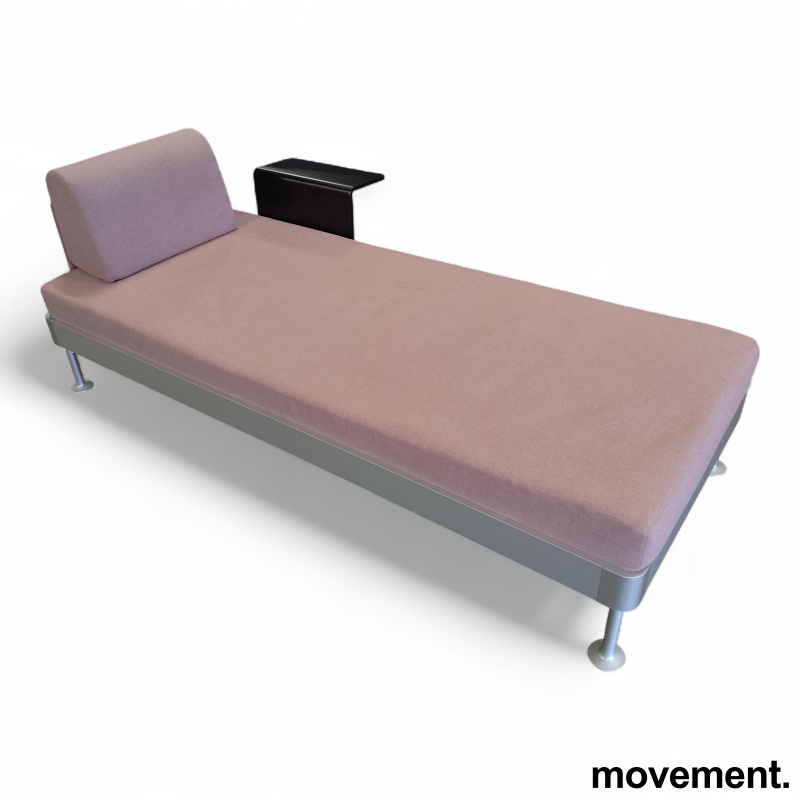 Delaktig daybed Rosa stoff, - 1 / 3