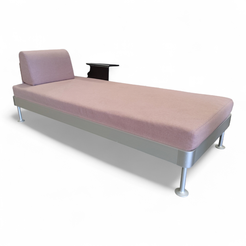 Delaktig daybed Rosa stoff,