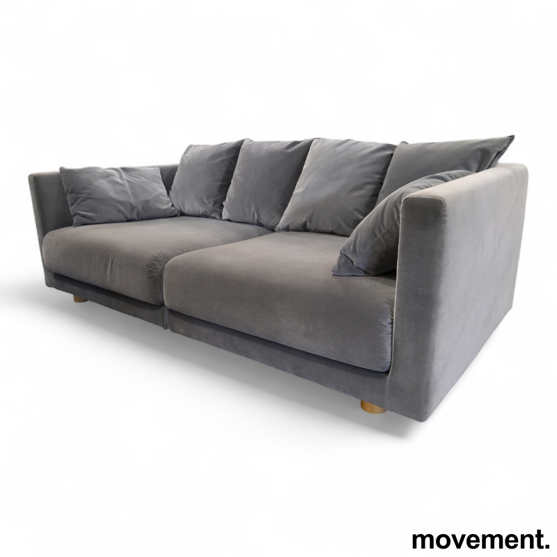 Stockholm 3-seter sofa Grått - 2 / 3