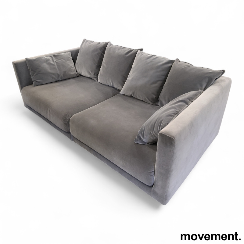Stockholm 3-seter sofa Grått - 1 / 3