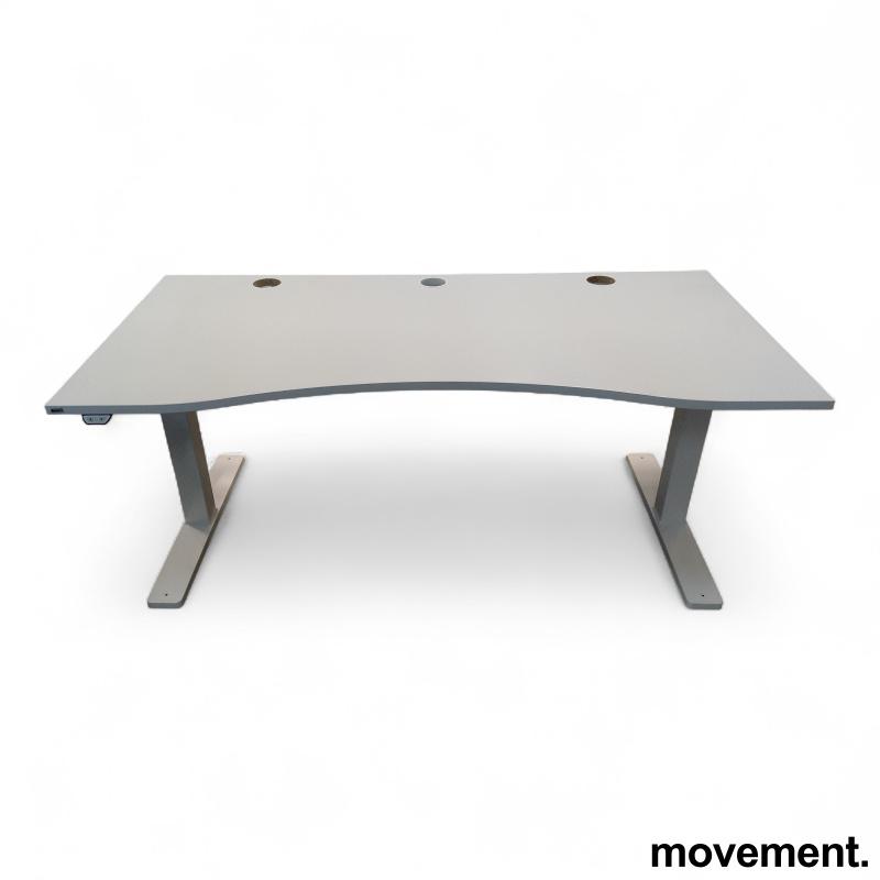 P-serie 160x80cm, magebue Hvit - 1 / 3