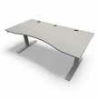 P-serie 160x80cm, magebue Hvit - 2 / 3