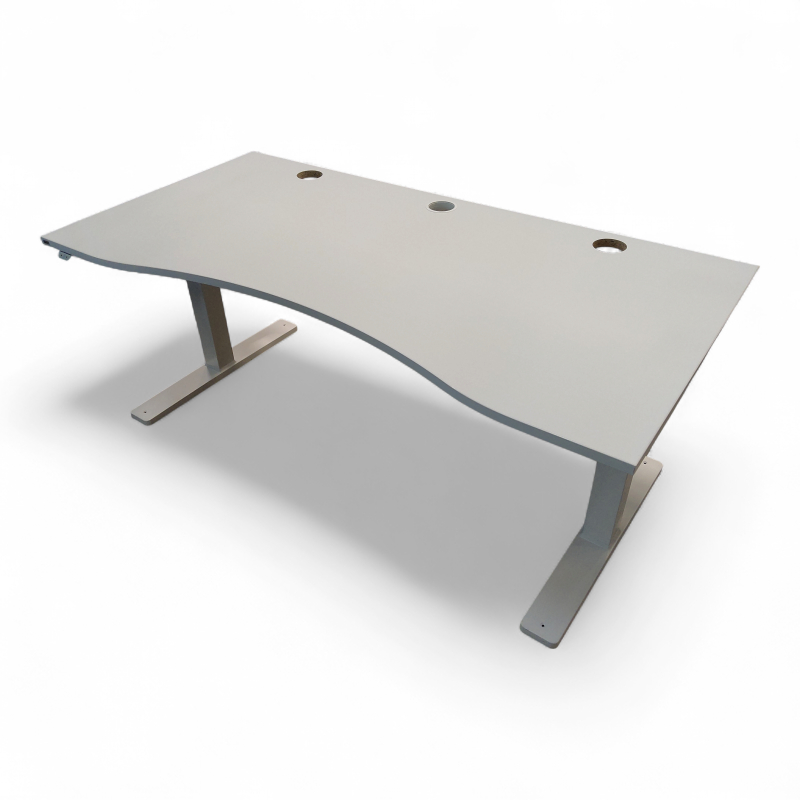 P-serie 160x80cm, magebue Hvit