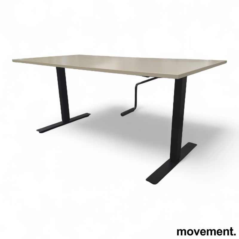 Trotten manuell hevsenk, 160x80cm - 4 / 5