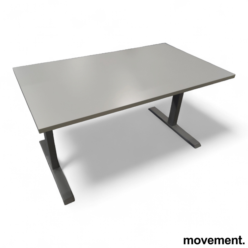 Edge hevsenk 140x80cm Hvit laminat, - 1 / 2