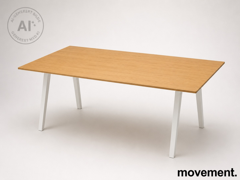Factor Lite møtebord 180x100cm Eik