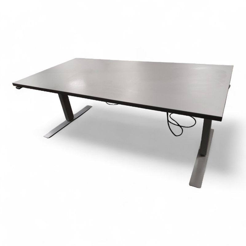 Hevsenk 160x80cm Lys grå laminat,