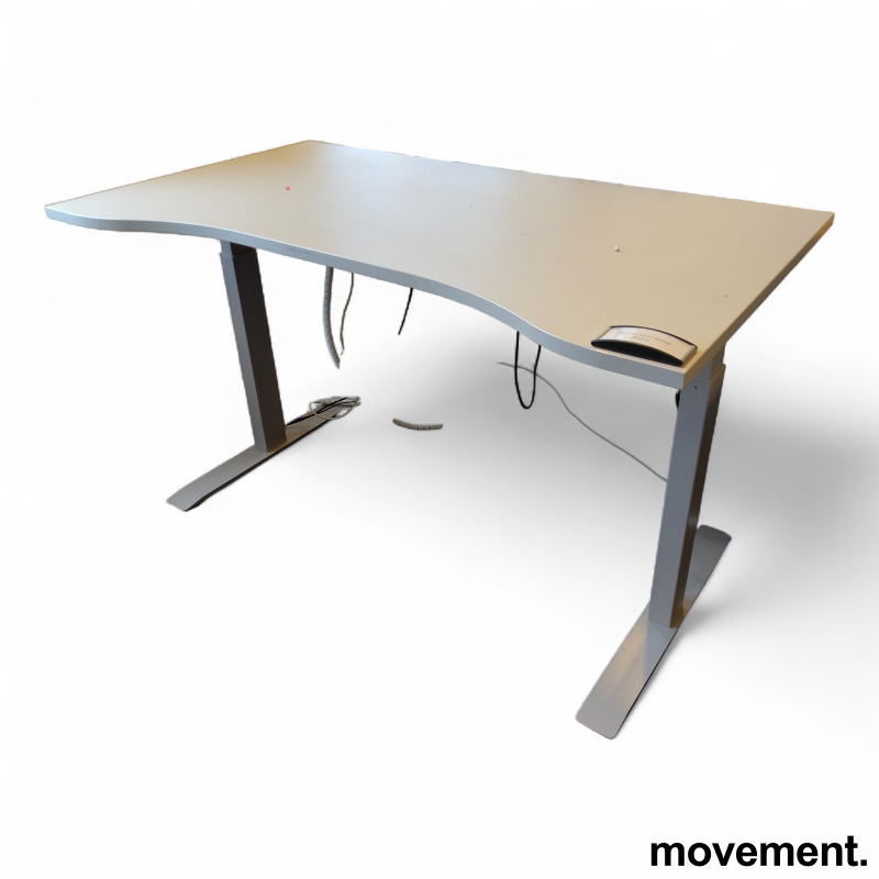 Elevate hevsenk 140x80cm Lys grå - 1 / 2