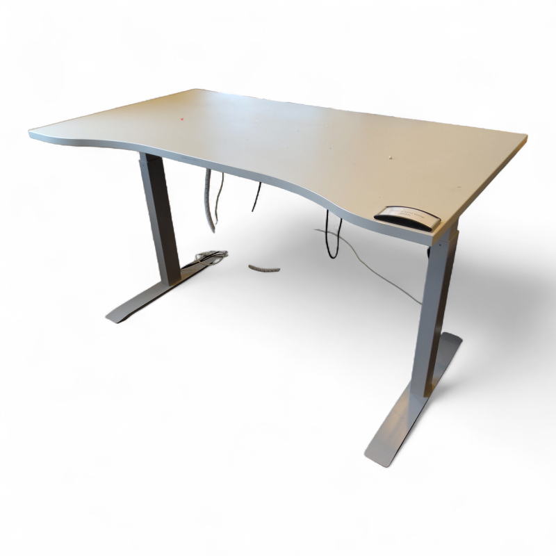 Elevate hevsenk 140x80cm Lys grå