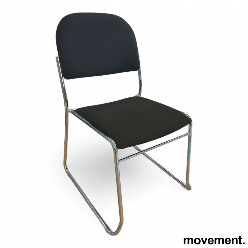 Dawson Sort stoff, krom meieben, - 1 / 2
