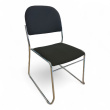 Dawson Sort stoff, krom meieben, - 1 / 2