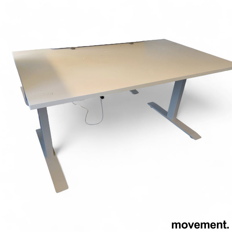 Elevate hevsenk 140x80cm Lys grå - 1 / 2
