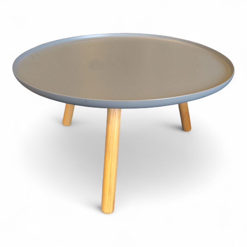 Tablo table large Grå, eikeben,