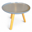 Tablo Table small Grå, eikeben, - 1 / 2