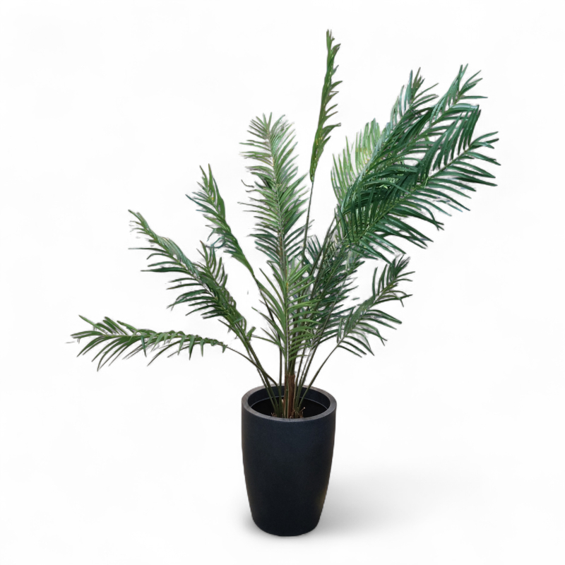 Kunstig plante kentiapalme i potte