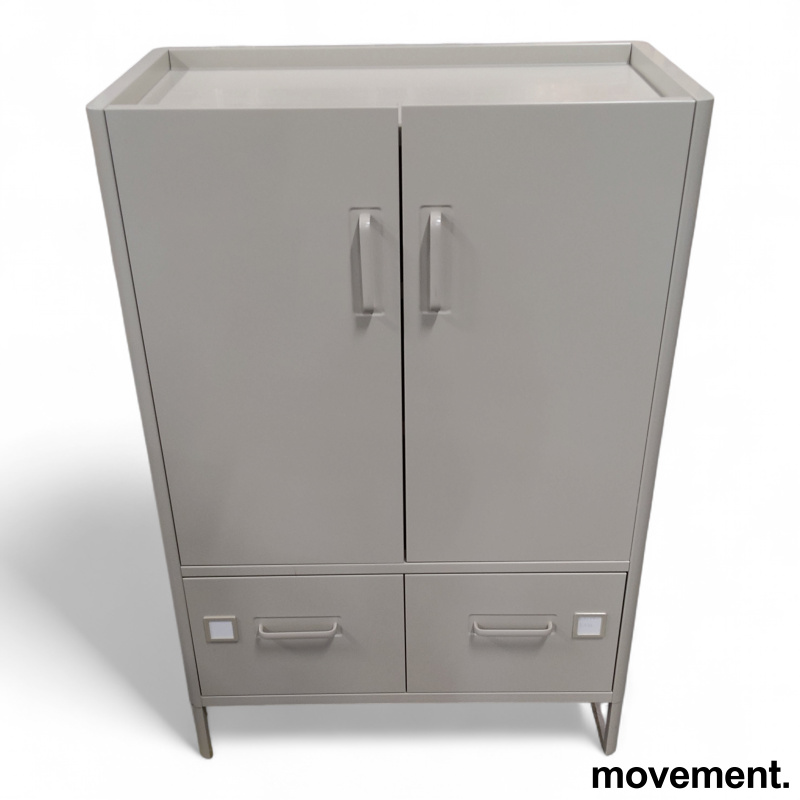 Idåsen skap, 2 skuffer Beige, Pent - 1 / 3