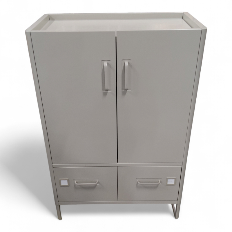 Idåsen skap, 2 skuffer Beige, Pent