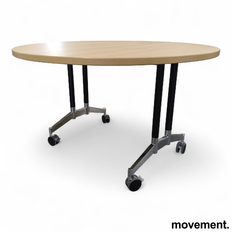 Connect foldebord Ø=120cm Eik - 4 / 4