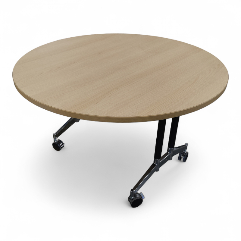 Connect foldebord Ø=120cm Eik