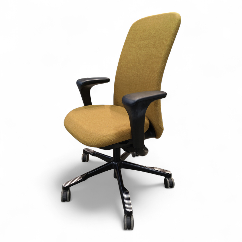 Sofi 7300, armlene Gult stoff