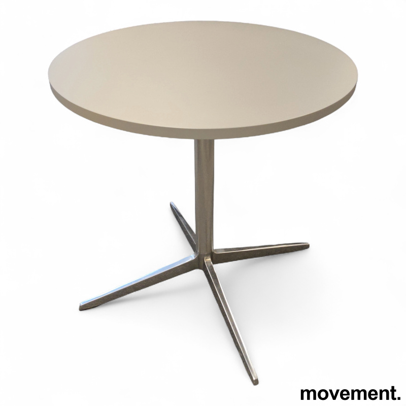 Loungebord Ø=60cm, høyde 64cm Grå - 1 / 2