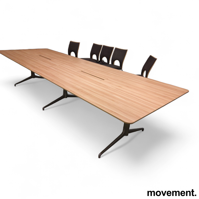 Kvart møtebord 360x120cm Bjerk - 1 / 4