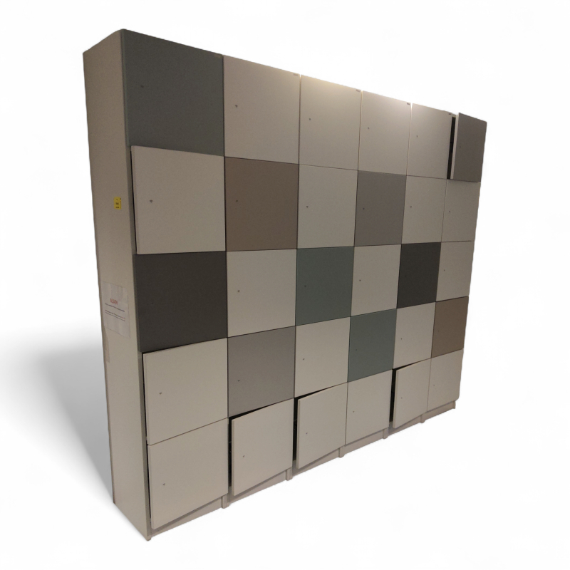 Lukeskap 6x5 luker(30stk)RFID