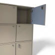 Lukeskap 10 luker, 80x40x205cm, - 2 / 2