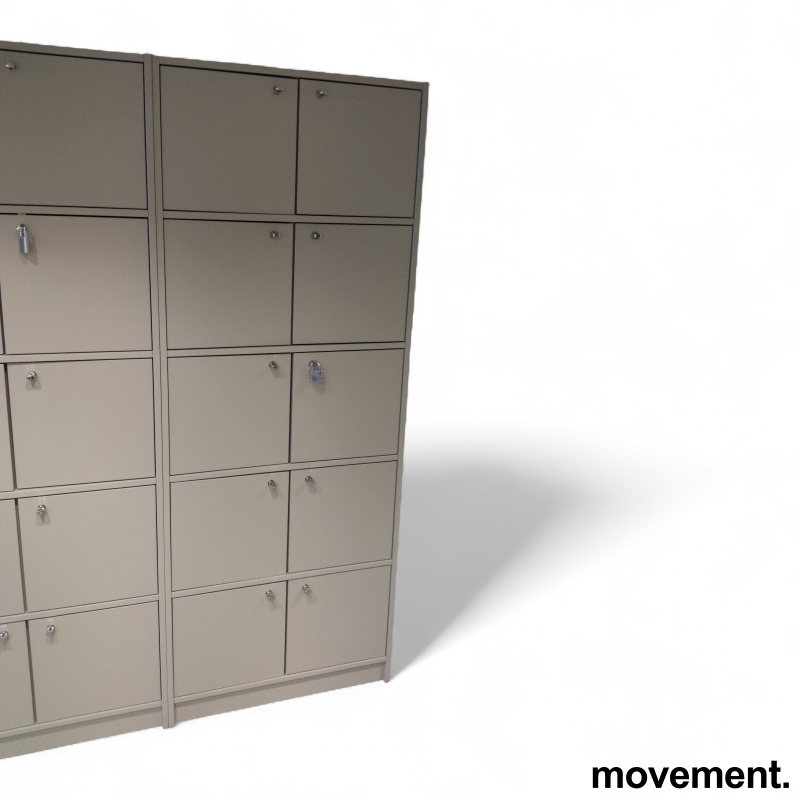 Lukeskap 10 luker, 80x40x205cm, - 1 / 2
