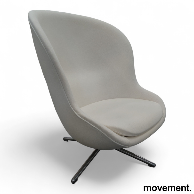 Hyg Lounge Chair High Swivel Hvitt - 3 / 5