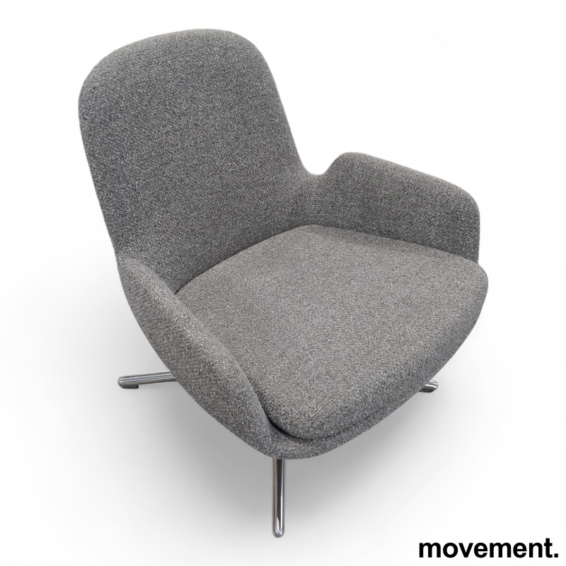 Era Lounge Chair Low Swivel Grått - 1 / 5