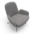 Era Lounge Chair Low Swivel Grått - 1 / 5