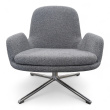 Era Lounge Chair Low Swivel Grått - 4 / 5