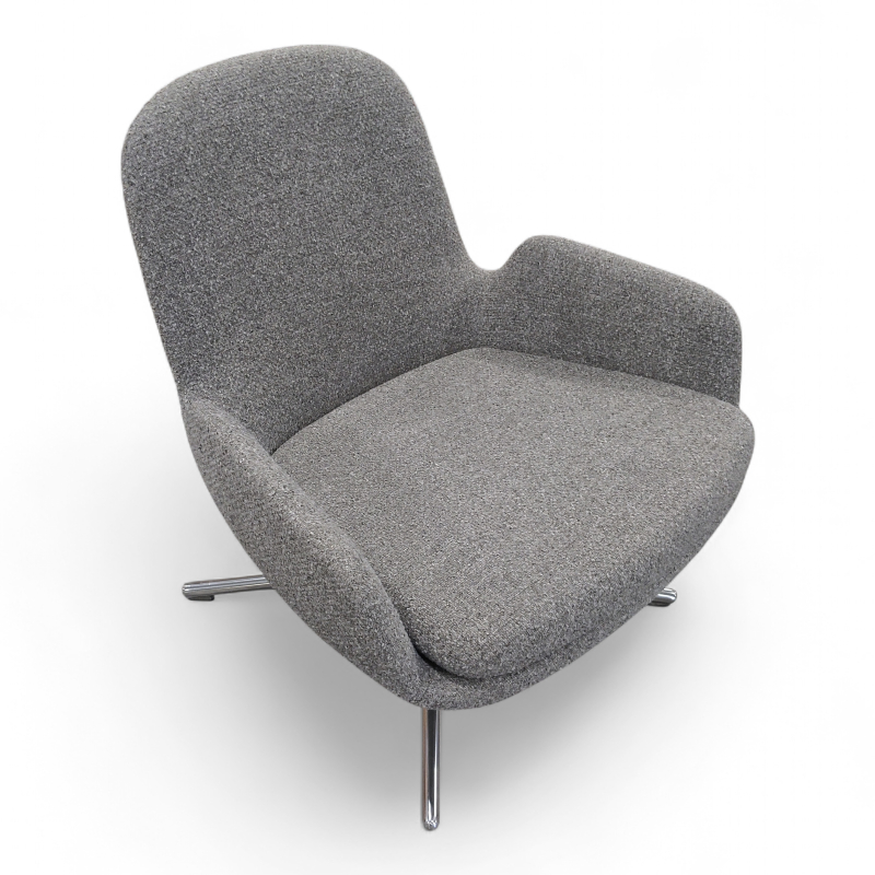 Era Lounge Chair Low Swivel Grått