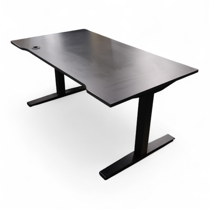 Rise 140x80cm Sort laminat, sort