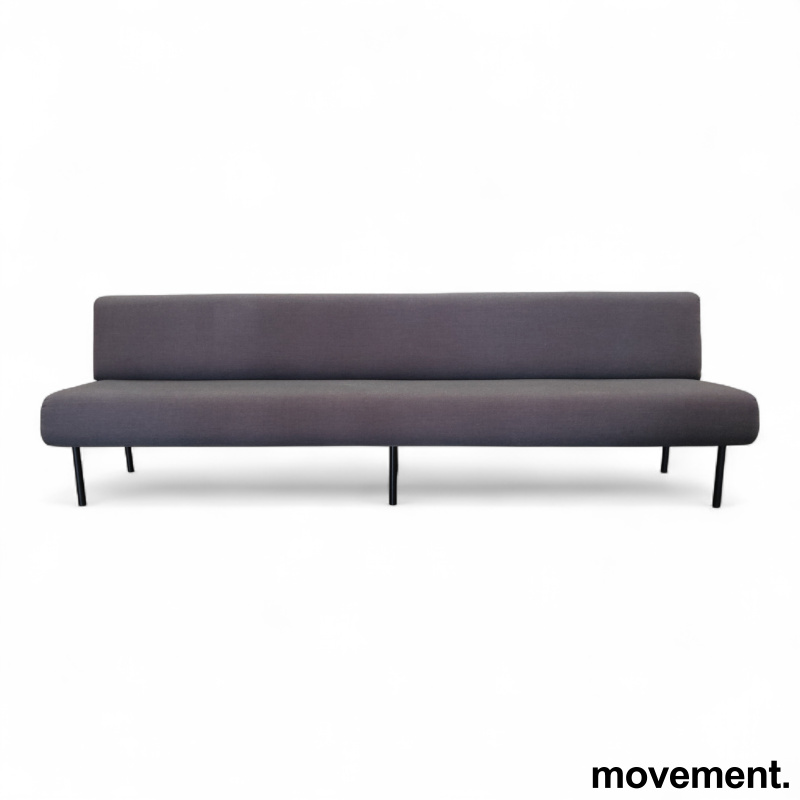 Frame sofa 280cm Brunt stoff - 5 / 5
