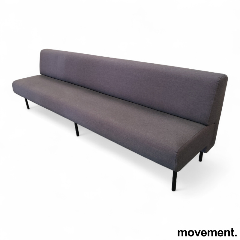 Frame sofa 280cm Brunt stoff - 1 / 5