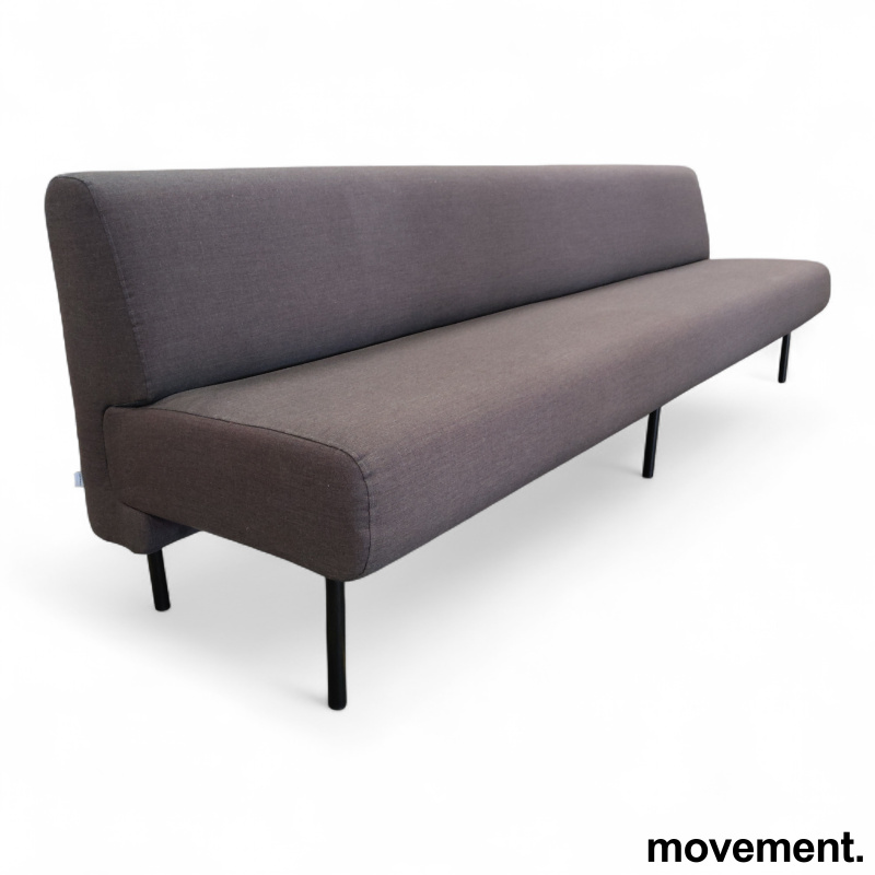 Frame sofa 280cm Brunt stoff - 3 / 5