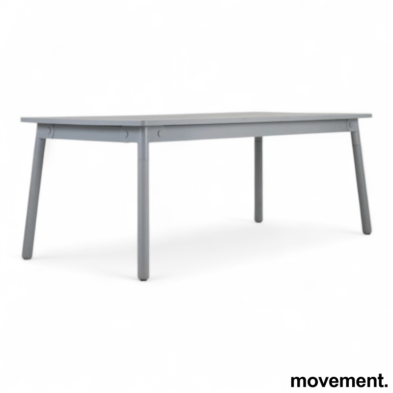 Adaptable 200x90cm Grålakkert ask,