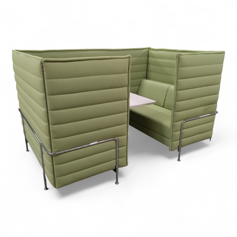 Alcove Cabin m/bord Lys grønn, Pent