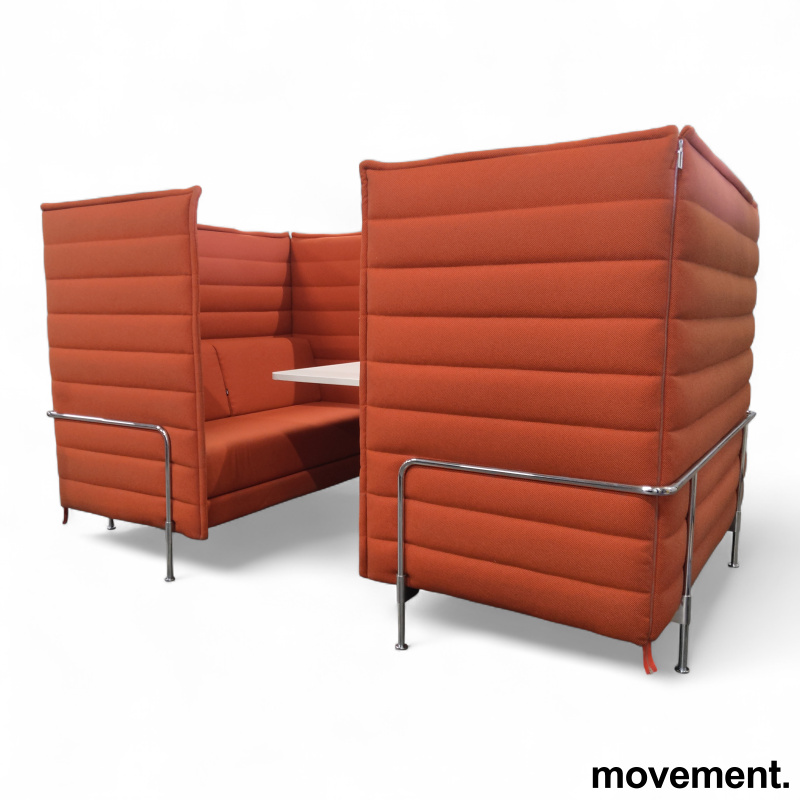 Alcove Cabin m/bord Rødorange - 2 / 5