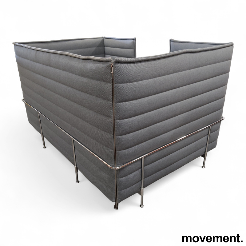 Alcove Cabin m/bord Blått stoff, - 3 / 5