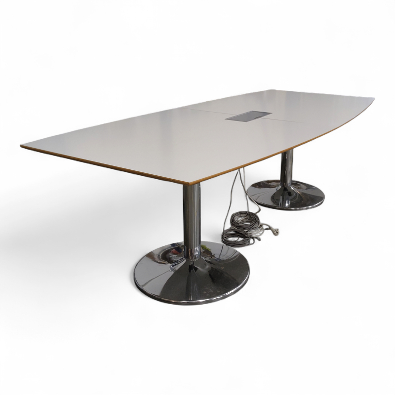 Flexus møtebord 240x120cm Hvit