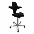 Capisco 8106 høy Sort stoff - 1 / 2