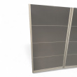 Rezon skillevegg 80x145cm Mørk - 1 / 2