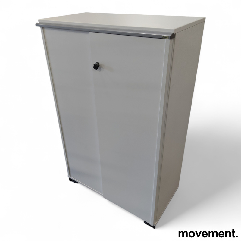 E-serie skyvedør 3A4 80cm Hvit, - 1 / 4