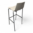 Mayflower barstol 78cm Hvit plast, - 2 / 2