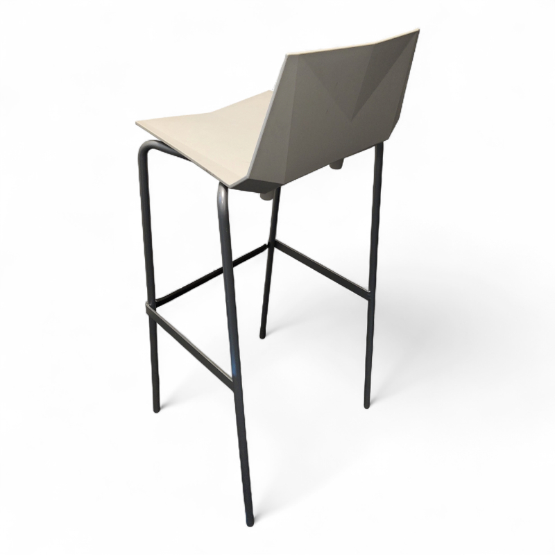 Mayflower barstol 78cm Hvit plast,