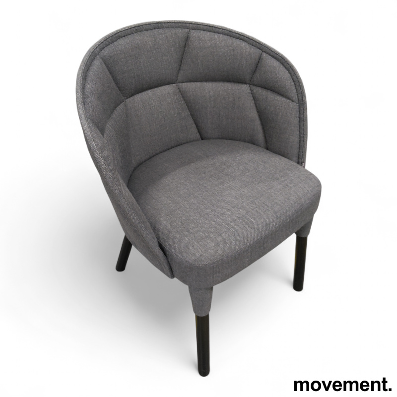 Emily Armchair Grått stoff (Kvadrat - 2 / 4